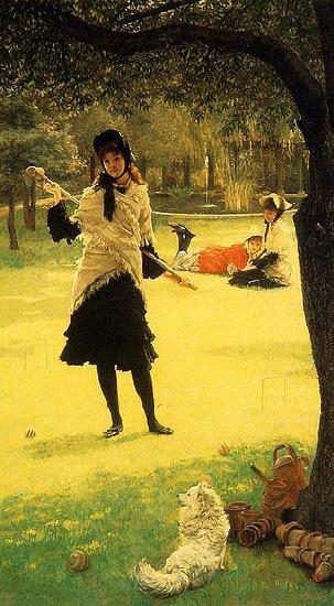 James Tissot Croquet France oil painting art